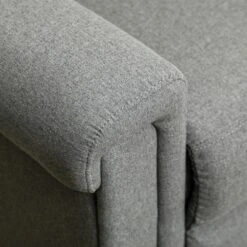 HOMCOM Recliner Sofa Couch With Easy Pull Handles And Adjustable Footrest, 3 Seater Sofa Modern Couch, Gray 9 HOMCOM Recliner Sofa Couch With Easy Pull Handles And Adjustable Footrest, 3 Seater Sofa Modern Couch, Gray -Furniture Outlet Store GUEST 72d861c0 c6a2 48bf 8077 8ef12783192a