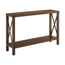 Sophie Rustic Industrial X Frame Entry Table - Saracina Home 24 Sophie Rustic Industrial X Frame Entry Table - Saracina Home -Furniture Outlet Store GUEST 769a81ac 9145 453b 9993 f274c3bd154a