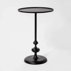 Londonberry Turned Metal Accent Table Black - Threshold™ -Furniture Outlet Store GUEST 78009dd0 dddf 4ac6 a4fc d2665f9d9972