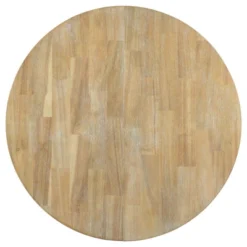 5 PCS Round Wood Extendable Dining Table Set With 4 Upholstered Dining Chairs-ModernLuxe -Furniture Outlet Store GUEST 79dc3734 b739 4b16 9a49 697150fc6d46