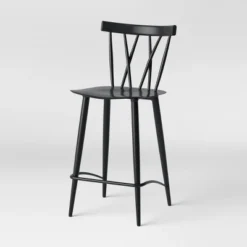 Set Of 2 Becket Metal X Back Counter Height Barstool Black - Threshold™ -Furniture Outlet Store GUEST 7ab60607 4e5e 4b03 a2af 7cf9061779fb