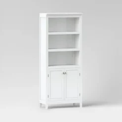 72" Carson 5 Shelf Bookcase With Doors - Threshold™ -Furniture Outlet Store GUEST 7d13a320 a881 4623 87ab 176b8890729a