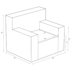 Modern Kids’ Chair - Pillowfort™ 15 Modern Kids’ Chair - Pillowfort™ -Furniture Outlet Store GUEST 7e5d5e59 dbaa 4703 b8f2 fd7c1c9a2624