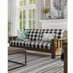 Jovie Gingham Rustic Sofa - HOMES: Inside + Out 10 Jovie Gingham Rustic Sofa - HOMES: Inside + Out -Furniture Outlet Store GUEST 7f82f1e6 5ee6 49ab a034 ce2d29133308