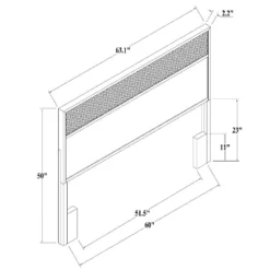 Wood & Cane Transitional Headboard - Hearth & Hand™ With Magnolia -Furniture Outlet Store GUEST 80627b94 92e4 48a9 a766 37f507ba73be