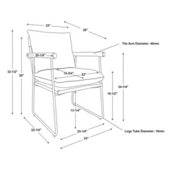 Cushioned Metal & Wood Accent Arm Chair - Cream/Black - Hearth & Hand™ With Magnolia 11 Cushioned Metal & Wood Accent Arm Chair - Cream/Black - Hearth & Hand™ With Magnolia -Furniture Outlet Store GUEST 84c70339 8fe6 4d7e 9c25 b29cf77d6a96