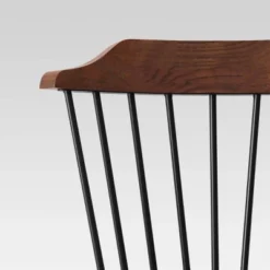 Delway Curved Back Mixed Material Counter Height Barstool Walnut - Threshold™ -Furniture Outlet Store GUEST 8c09173e d099 4df1 a94e ab93418d7e97