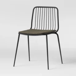 Set Of 2 Sodra Rounded Seat Wire Dining Chair Black - Threshold™ -Furniture Outlet Store GUEST 8effce97 e2dc 4fb7 9099 59ec57f76588