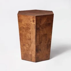 Ogden Burled Wood Accent Table - Threshold™ Designed With Studio McGee -Furniture Outlet Store GUEST 8fa15145 93ae 43f4 9af7 b064f9a32d65