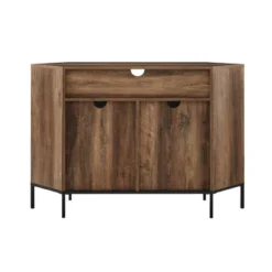 Atticus Modern Farmhouse 2 Door Corner TV Stand For TVs Up To 55" Rustic Oak - Saracina Home 14 Atticus Modern Farmhouse 2 Door Corner TV Stand For TVs Up To 55" Rustic Oak - Saracina Home -Furniture Outlet Store GUEST 900f6adf 45c0 46b7 af93 6ba1b19d3f99