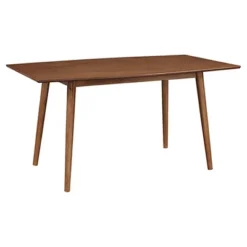 60" Mid-Century Rectangle Dining Table - Saracina Home -Furniture Outlet Store GUEST 929e1146 5890 4055 8bae 948aa54d7882