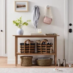 Gretna Narrow Console Table Natural - Threshold™ -Furniture Outlet Store GUEST 94eb8c76 77dd 4947 a174 c95e76f2a795