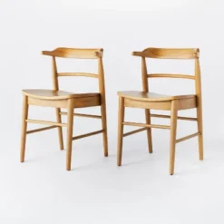 2pk Kaysville Curved Back Wood Dining Chair - Threshold™ Designed With Studio McGee 17 2pk Kaysville Curved Back Wood Dining Chair - Threshold™ Designed With Studio McGee -Furniture Outlet Store GUEST 96181127 0bb6 41a1 999c 8f5d44c53b74