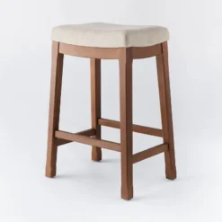 Candor Wood And Upholstered Saddle Counter Height Barstool - Threshold™ 15 Candor Wood And Upholstered Saddle Counter Height Barstool - Threshold™ -Furniture Outlet Store GUEST 9752c844 5eab 4428 9bc4 84b07e39c310