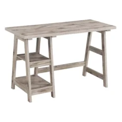 Designs2Go Trestle Desk With Shelves - Breighton Home -Furniture Outlet Store GUEST 977bcb00 67e6 47e7 b6a3 d0e62bd351d6