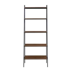 72" Open Storage Ladder Bookshelf - Saracina Home -Furniture Outlet Store GUEST 9855a892 7e70 4e0d 80bd e596faed8ed0