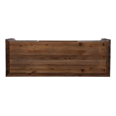 Glacerad Reclaimed Wood Media Console For TVs Upto 50" Brown - Aiden Lane 7 Glacerad Reclaimed Wood Media Console For TVs Upto 50" Brown - Aiden Lane - Image 7
