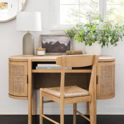 Logan Wood Dining Chair With Woven Seat - Threshold™ Designed With Studio McGee 17 Logan Wood Dining Chair With Woven Seat - Threshold™ Designed With Studio McGee -Furniture Outlet Store GUEST 9976a675 ca2f 41a0 a6ef 4a5d3b594485