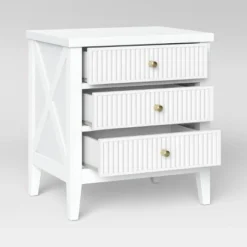 Wrentham Beadboard Farmhouse 3 Drawer Nightstand White - Threshold™ 7 Wrentham Beadboard Farmhouse 3 Drawer Nightstand White - Threshold™ -Furniture Outlet Store GUEST 9ed7fc48 a90d 4ecd 8fe5 c020545e0a69