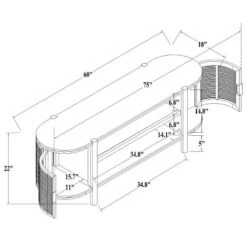 Portola Hills Caned Door TV Stand For TVs Up To 60" - Threshold™ Designed With Studio McGee 22 Portola Hills Caned Door TV Stand For TVs Up To 60" - Threshold™ Designed With Studio McGee -Furniture Outlet Store GUEST a0956830 d71f 43eb 95fa 09eff023a340