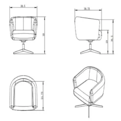 Morpho Swivel Armchair - Threshold™ -Furniture Outlet Store GUEST a3b3d07e 0d72 4668 abc8 9eef5cda41b8