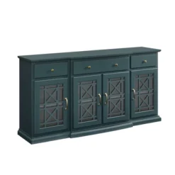 Selma Transitional 3 Tiered Ornate Fretwork Door Sideboard - Saracina Home -Furniture Outlet Store GUEST a805ffd1 b690 4ffe 9d92 5dadc7236258