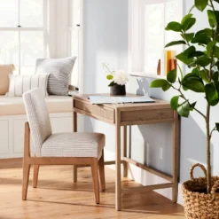 Wood & Cane Transitional Writing Desk - Hearth & Hand™ With Magnolia