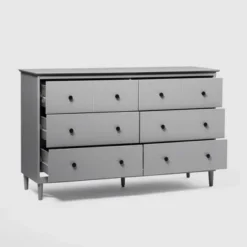 Stiva Classic Mid-Century Modern Horizontal 6 Drawer Dresser - Saracina Home 33 Stiva Classic Mid-Century Modern Horizontal 6 Drawer Dresser - Saracina Home -Furniture Outlet Store GUEST ab27ae63 eb40 4a84 a28a ef6f50069d2d