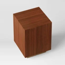 Wood And Metal Plinth Accent Table - Threshold™ -Furniture Outlet Store GUEST b0aa5303 be68 469f af51 3993844f9d1c