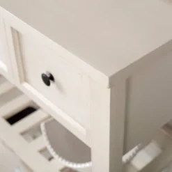 48" Farmhouse Solid Wood 2 Drawer Buffet White - Saracina Home -Furniture Outlet Store GUEST b5853194 2753 4ee0 a18a 2cc770d50078