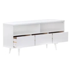 Cara Mid-Century Modern 3 Drawer Corner TV Stand For TVs Up To 58" - Saracina Home 23 Cara Mid-Century Modern 3 Drawer Corner TV Stand For TVs Up To 58" - Saracina Home -Furniture Outlet Store GUEST b7e8b16a c2b0 4205 a4c0 edc7f94f50dd