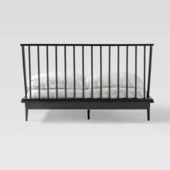 Boho Solid Wood Spindle Platform Bed - Saracina Home -Furniture Outlet Store GUEST b8d271bd 790c 4a0d a2b2 01db1fc34a9d