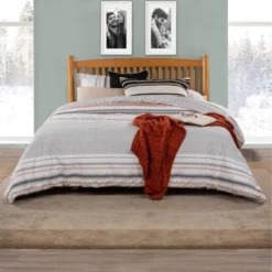 Full/Queen Oak Tree Headboard With Frame Included Natural - Hillsdale Furniture -Furniture Outlet Store GUEST b9a96eae 619d 490a b9de cae2c13420fb