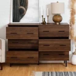 Higgins Modern Horizontal 6 Drawer Dresser - Saracina Home 29 Higgins Modern Horizontal 6 Drawer Dresser - Saracina Home -Furniture Outlet Store GUEST b9ad2599 c3d3 4715 919d 305b0736c463