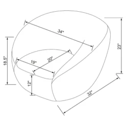 Swivel Accent Chair - Room Essentials™ -Furniture Outlet Store GUEST ba44349c 1ec8 4fc6 a351 c93a6f2267d2