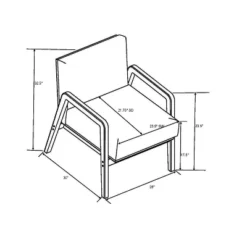 Upholstered Wood Framed Accent Arm Chair - Hearth & Hand™ With Magnolia 17 Upholstered Wood Framed Accent Arm Chair - Hearth & Hand™ With Magnolia -Furniture Outlet Store GUEST c03e3009 dba3 4cc5 b876 4cc51b19cd37