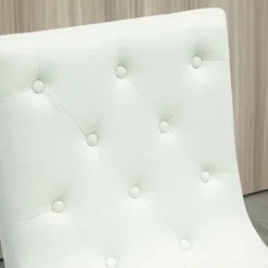 HOMCOM Bar Stools Set Of 2, Swivel Bar Chairs, 25.5" High Fabric Tufted Breakfast Barstools For Kitchen Counter, Cream White 7 HOMCOM Bar Stools Set Of 2, Swivel Bar Chairs, 25.5" High Fabric Tufted Breakfast Barstools For Kitchen Counter, Cream White -Furniture Outlet Store GUEST c6894d97 b617 48f0 a8ab de2d9f3bba9e