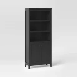 72" Carson 5 Shelf Bookcase With Doors - Threshold™ -Furniture Outlet Store GUEST c99ab1ed 236d 46d0 bdd4 3e4025da50bb