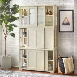 Pacific Stackable Cabinet With Sliding Doors - Buylateral -Furniture Outlet Store GUEST ce57ff6e da8e 40c0 9bc4 14b76df881af