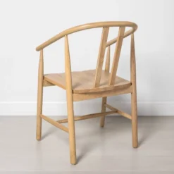Sculpted Wood Dining Chair - Hearth & Hand™ With Magnolia -Furniture Outlet Store GUEST d0a5df2b ee0f 4307 8761 1f3ecd2c7740