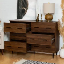Higgins Modern Horizontal 6 Drawer Dresser - Saracina Home 28 Higgins Modern Horizontal 6 Drawer Dresser - Saracina Home -Furniture Outlet Store GUEST d4a007e9 9d47 4c0b b108 e3f2f1382d5a