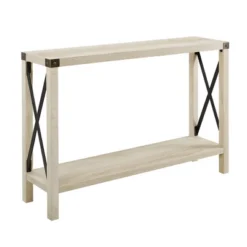 Sophie Rustic Industrial X Frame Entry Table - Saracina Home 23 Sophie Rustic Industrial X Frame Entry Table - Saracina Home -Furniture Outlet Store GUEST d727ce8b 339b 4d6d 9bc1 4b2e3bc736a9