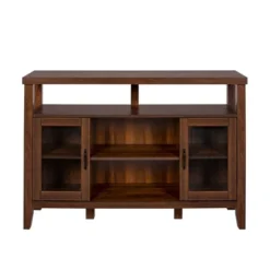 Rustic Transitional Double Door Highboy Buffet - Saracina Home -Furniture Outlet Store GUEST d7f5526e 48ce 4eec 9e7c 4dbc85b5e8c8