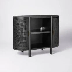 Portola Hills Caned Door Console With Shelves - Threshold™ Designed With Studio McGee -Furniture Outlet Store GUEST d8a3124a 3a6a 4b28 8cc4 73d0035a42d8