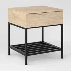 Loring End Table With Charging Station - Threshold™ 13 Loring End Table With Charging Station - Threshold™ -Furniture Outlet Store GUEST d8b9567b a4cd 4bda 98a6 31c5f7bf53fc