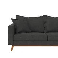 Maryan Pillowback Wood Stretcher Sofa Gray Linen - Room & Joy 17 Maryan Pillowback Wood Stretcher Sofa Gray Linen - Room & Joy -Furniture Outlet Store GUEST da265011 62e5 4fb0 855f b56065792a88