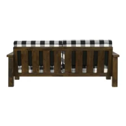 Jovie Gingham Rustic Sofa - HOMES: Inside + Out 8 Jovie Gingham Rustic Sofa - HOMES: Inside + Out -Furniture Outlet Store GUEST db3b0bf1 8ea5 41cd bcf7 b2cad4b9286b