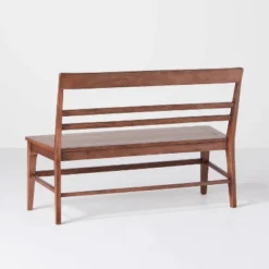 Wood Ladder Back Bench - Hearth & Hand™ With Magnolia -Furniture Outlet Store GUEST db86add3 b442 4417 a7bf 9703a6bed30e