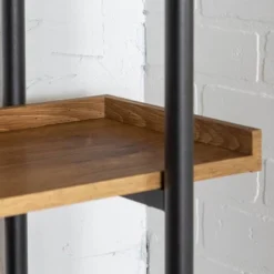 68" 5 Tray Shelf Urban Pipe X Back Bookshelf - Saracina Home -Furniture Outlet Store GUEST dc48e521 6f15 4188 bc6b c363538622f2