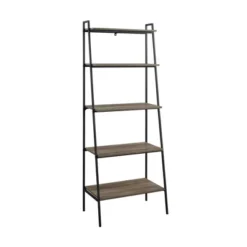 72" Open Storage Ladder Bookshelf - Saracina Home -Furniture Outlet Store GUEST dddf099f c715 4168 ae74 2f35cfd732ba